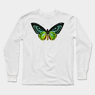 Green birdwing Long Sleeve T-Shirt